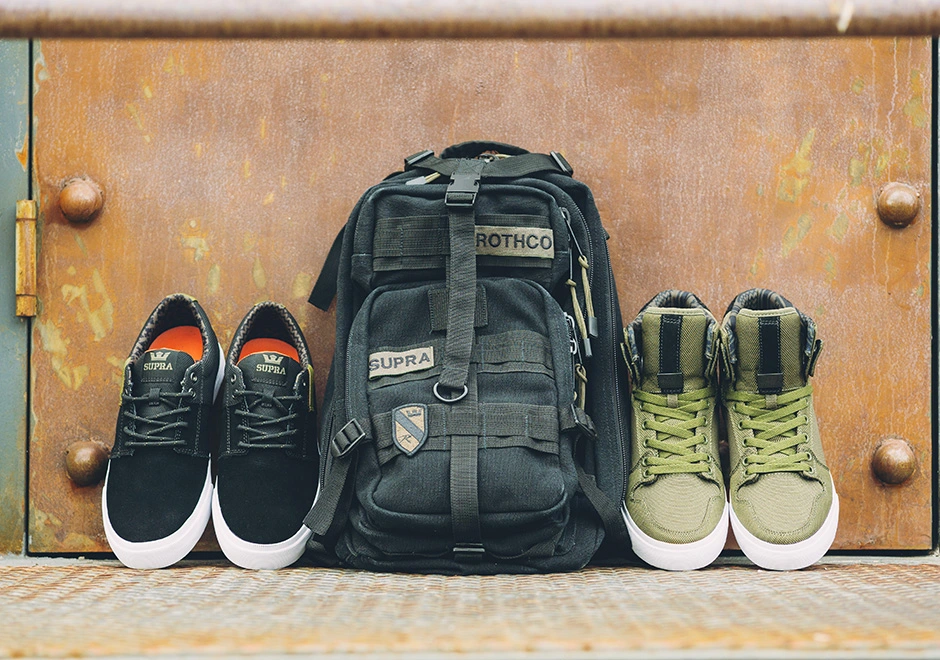 Check Out the Supra x Rothco Pack: A Military-Inspired Collaboration