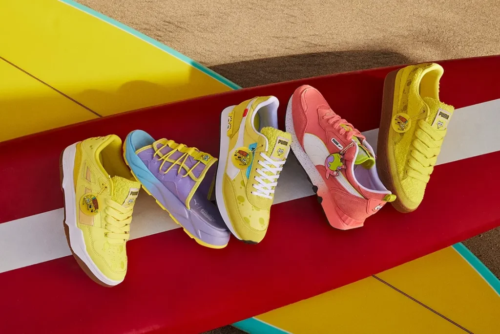 PUMA and SpongeBob SquarePants Team Up for New Collection Dropping March 17th