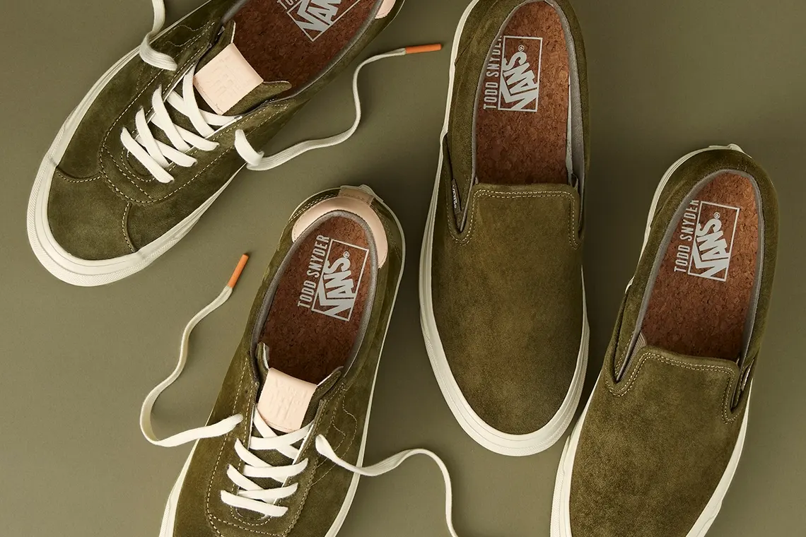 Todd Snyder Collaborates with Vans for a Limited-Edition “Dirty Martini” Sneaker