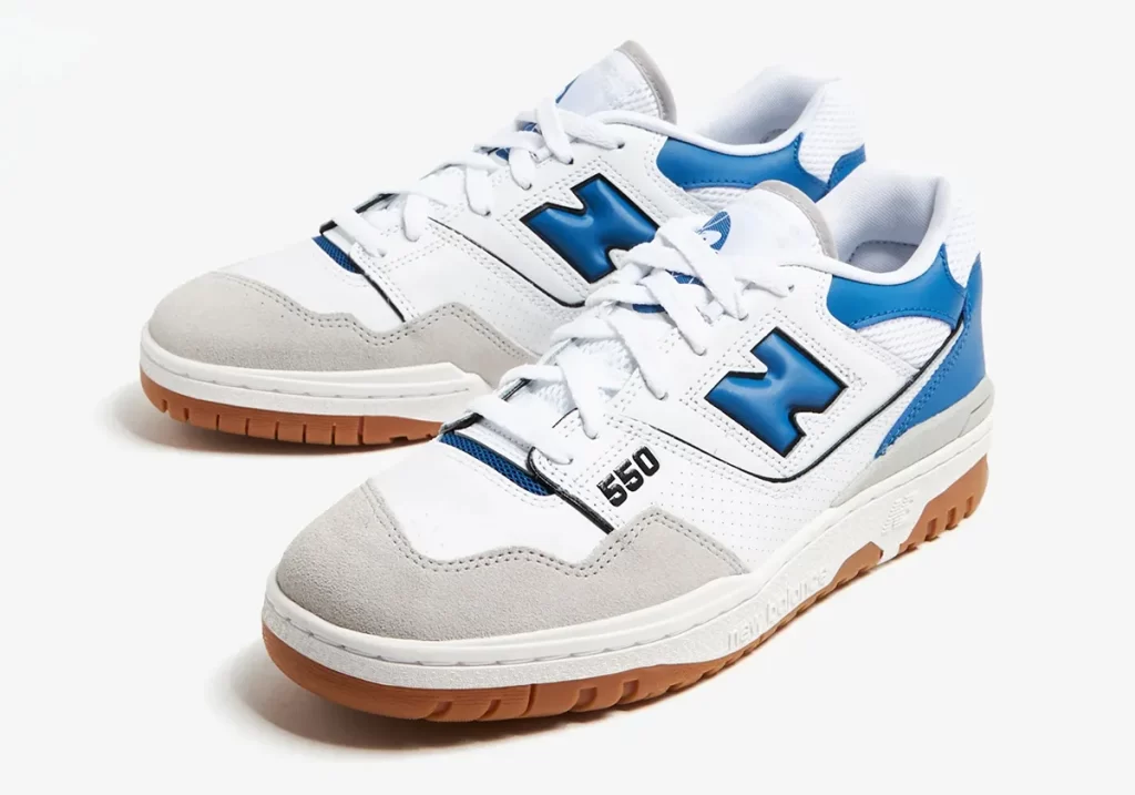 Embracing Basketball Roots: The New Balance 550 Sports a Classic Look"